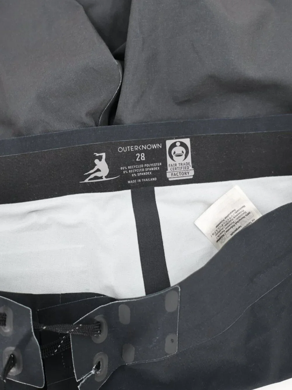 Outerknown Board Shorts Mens 28 swim Apex Trunks Recycled Stretch Drawstring